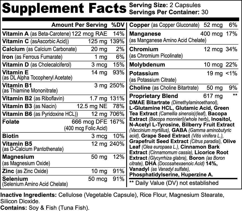 Brain & Focus Formula